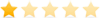 1 star rating